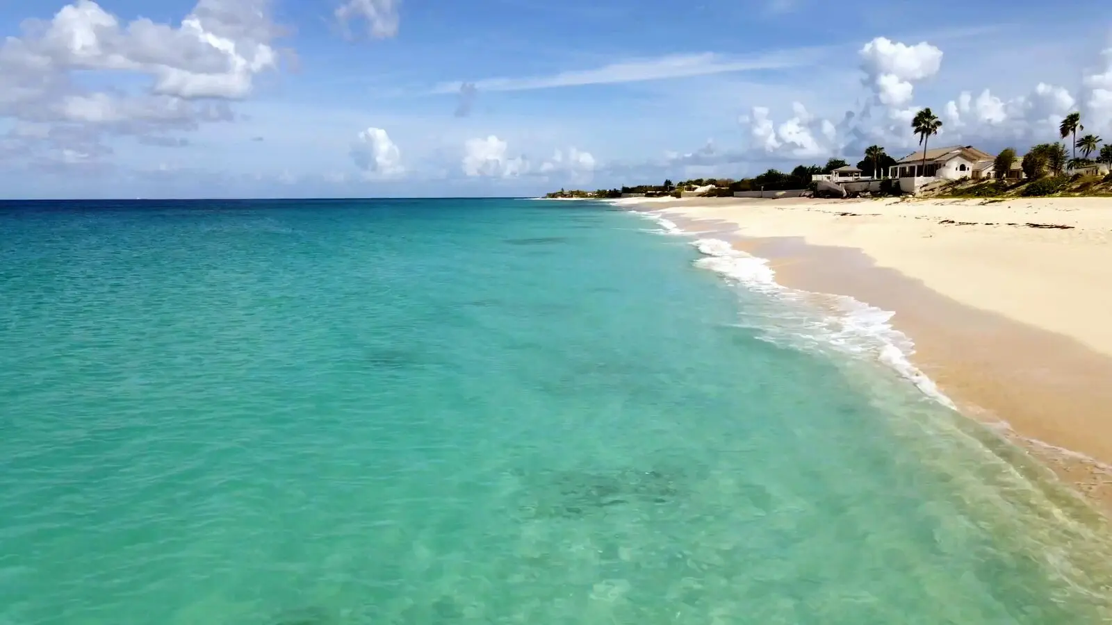 Las playas de arena blanca
